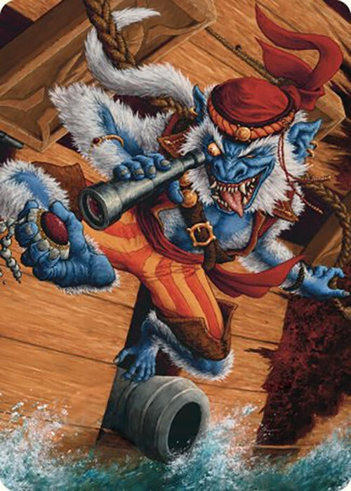 Image for Treasure Nabber Art Card (40) (ASCMM) - Magic: The Gathering