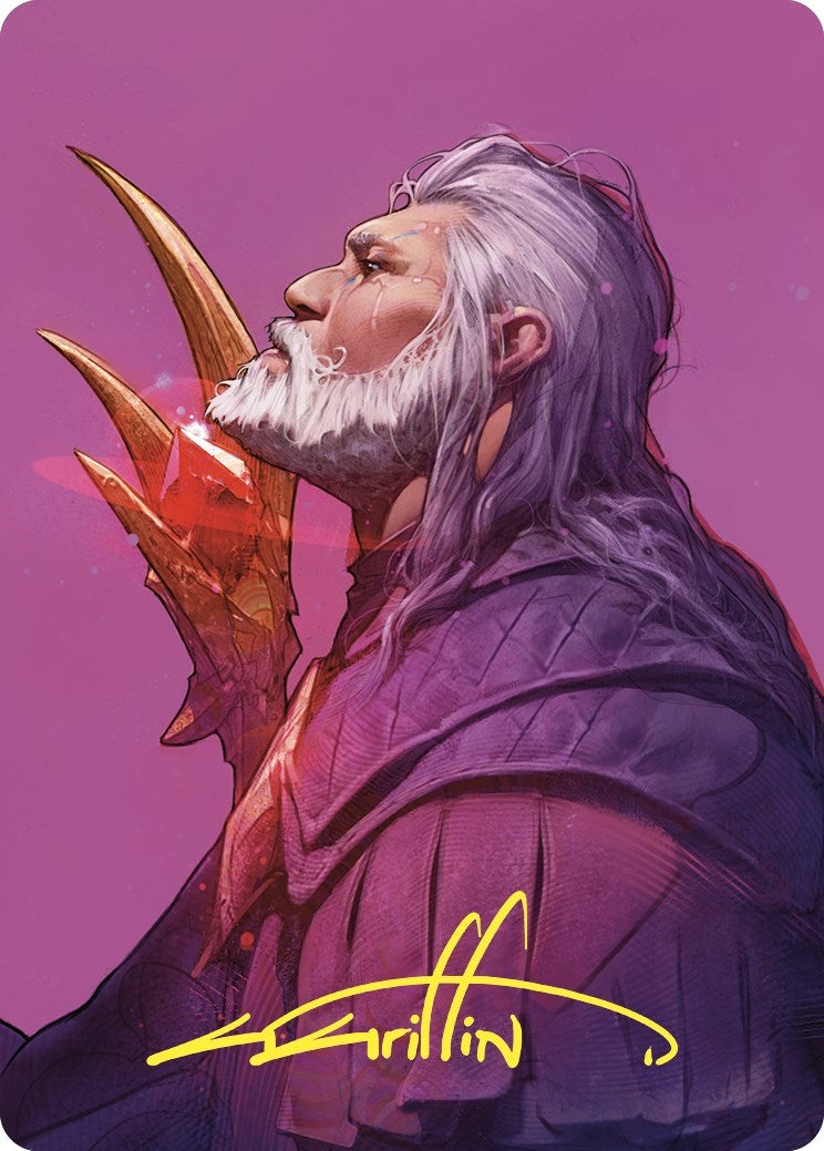 Image for Urza, Lord High Artificer Art Card (Gold-Stamped Signature) (53) (ASCMM) - Magic: The Gathering