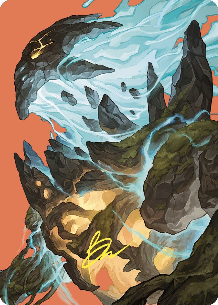 Image for Maelstrom Wanderer Art Card (Gold-Stamped Signature) (58) (ASCMM) - Magic: The Gathering