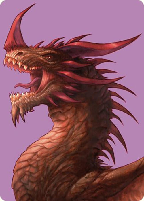 Image for The Ur-Dragon Art Card (61) (ASCMM) - Magic: The Gathering