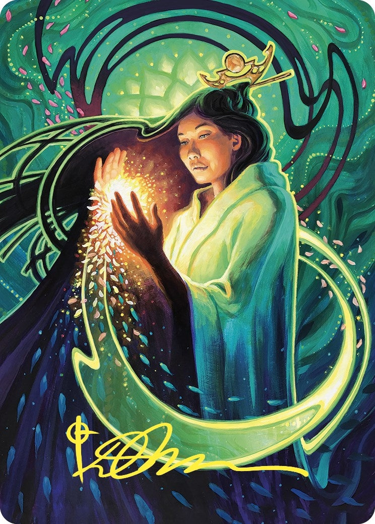 Image for Obscuring Haze Art Card (Gold-Stamped Signature) (69) (ASCMM) - Magic: The Gathering