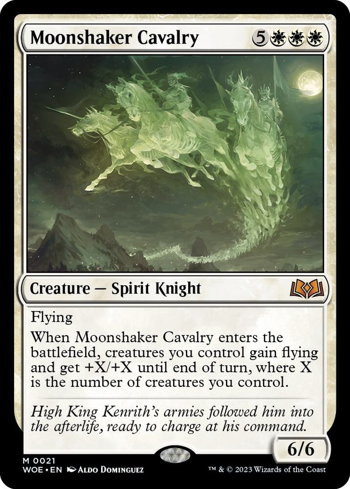 Image for Moonshaker Cavalry (21) - Magic: The Gathering