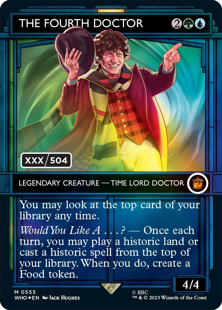 Image for The Fourth Doctor (Serial Numbered) (555) - Magic: The Gathering