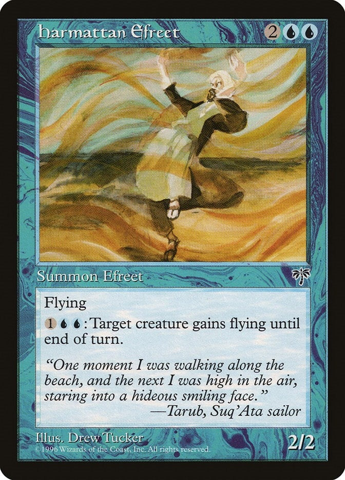 Image for Harmattan Efreet - Magic: The Gathering