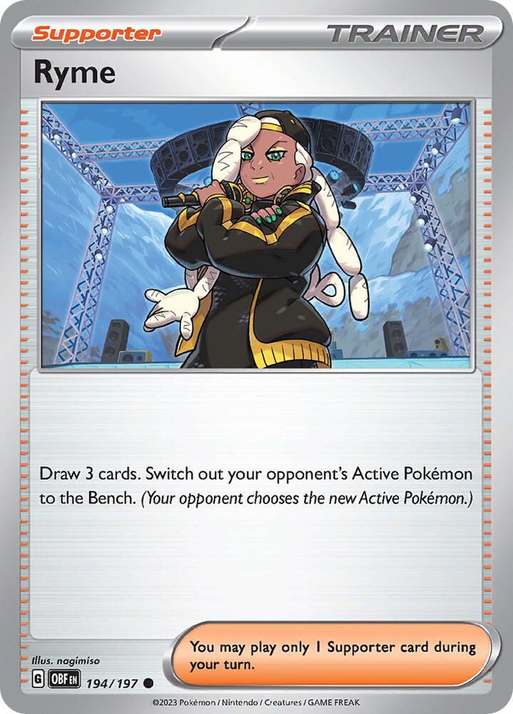 Image for Ryme (194/197) (OBF) - Pokemon