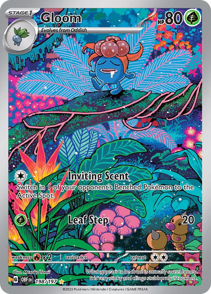 Image for Gloom (198/197) (OBF) - Pokemon
