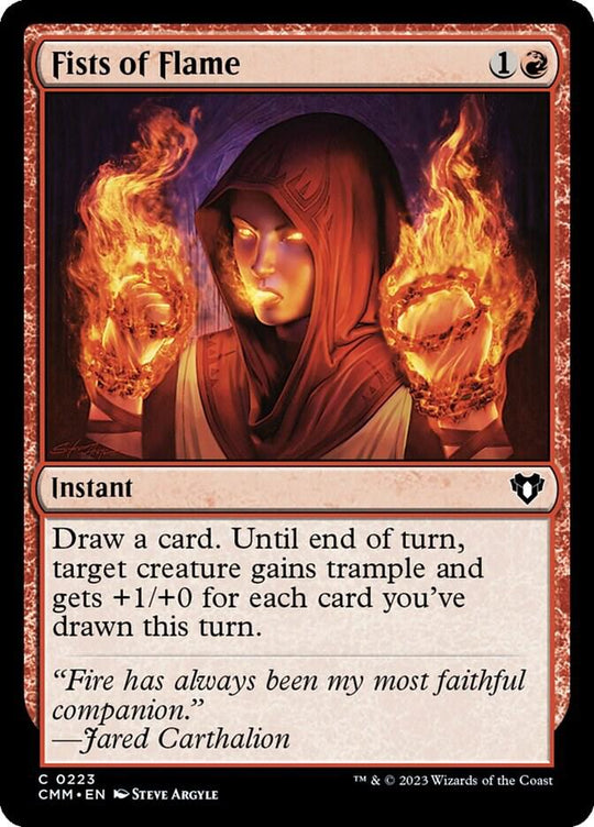 Image for Fists of Flame (223) - Magic: The Gathering