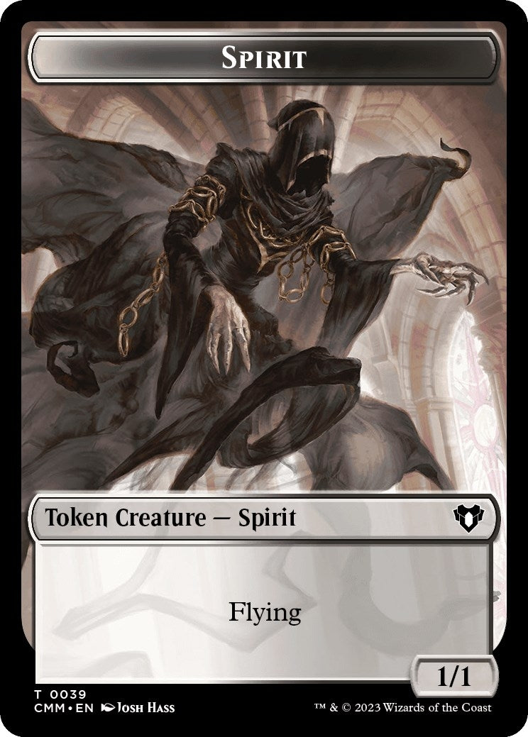 Image for Spirit (0039) // Construct (42) Double-Sided Token (39 // 42) - Magic: The Gathering