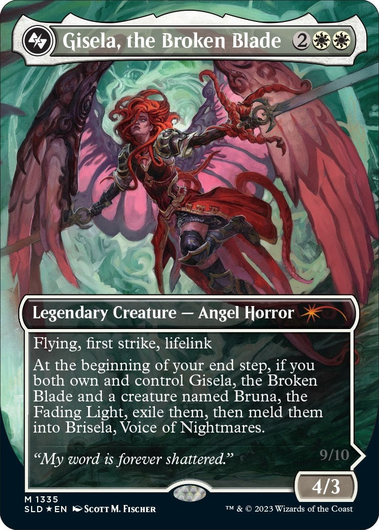 Image for Gisela, the Broken Blade (Display Commander) - Thick Stock (1387) - Magic: The Gathering