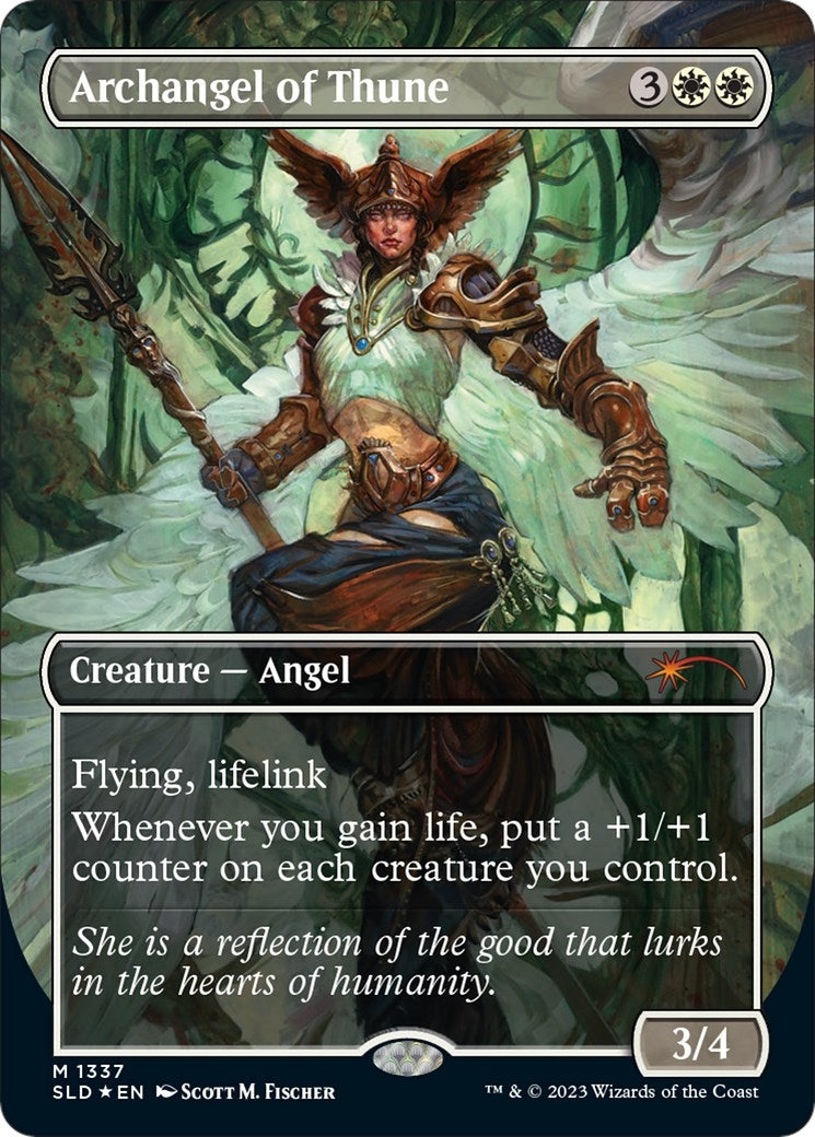 Image for Archangel of Thune (1337) (SLD) - Magic: The Gathering