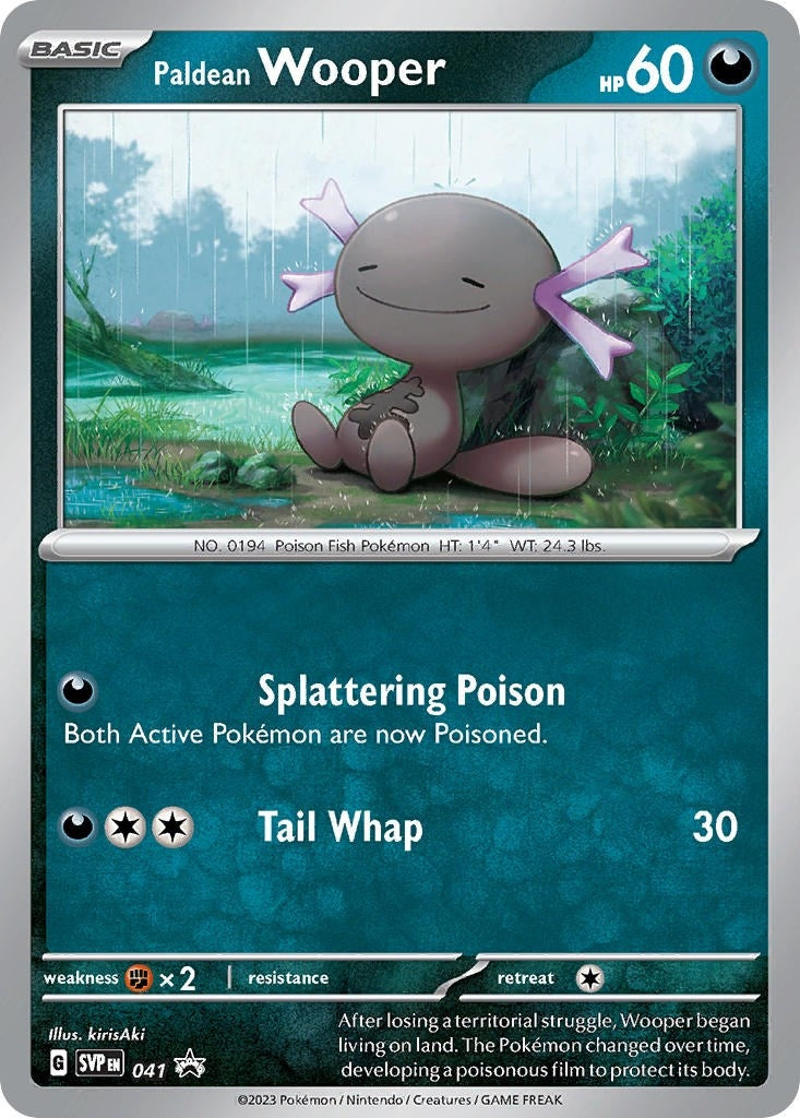 Image for Paldean Wooper - 041 (041) (SVP) - Pokemon