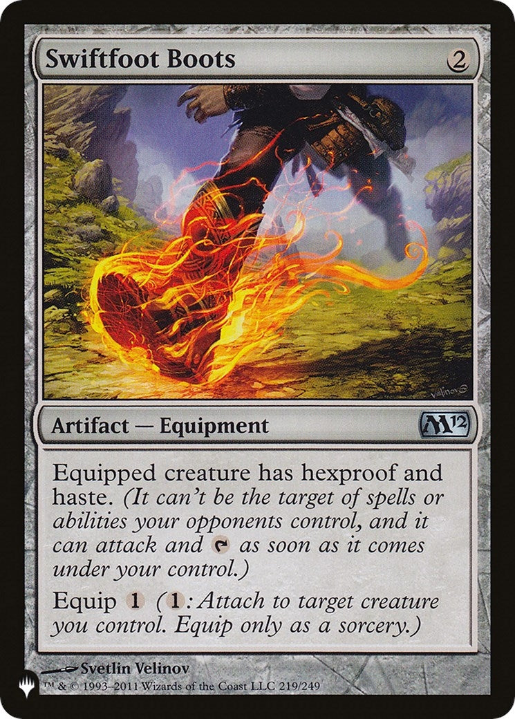 Image for Swiftfoot Boots (M12) (219) - Magic: The Gathering