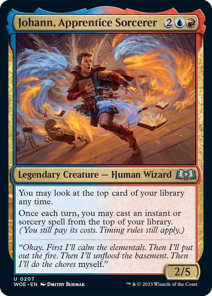 Image for Johann, Apprentice Sorcerer (207) - Magic: The Gathering
