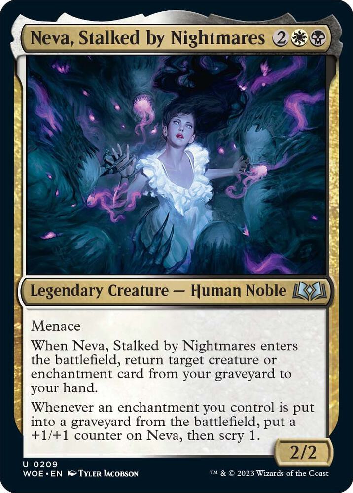 Image for Neva, Stalked by Nightmares (209) - Magic: The Gathering