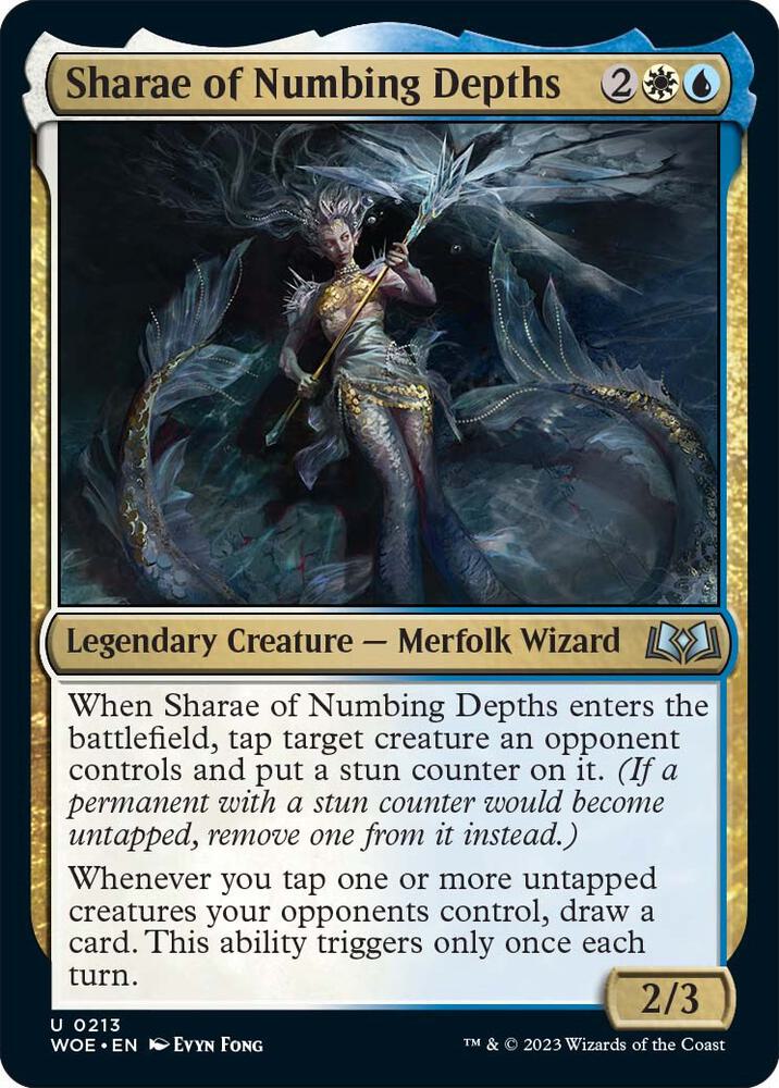 Image for Sharae of Numbing Depths (213) - Magic: The Gathering