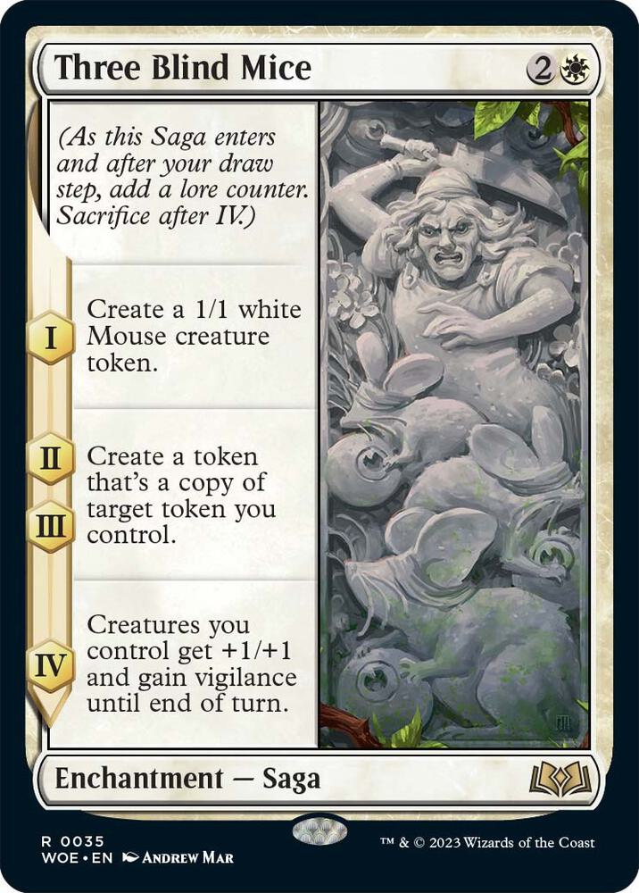 Image for Three Blind Mice (35) - Magic: The Gathering
