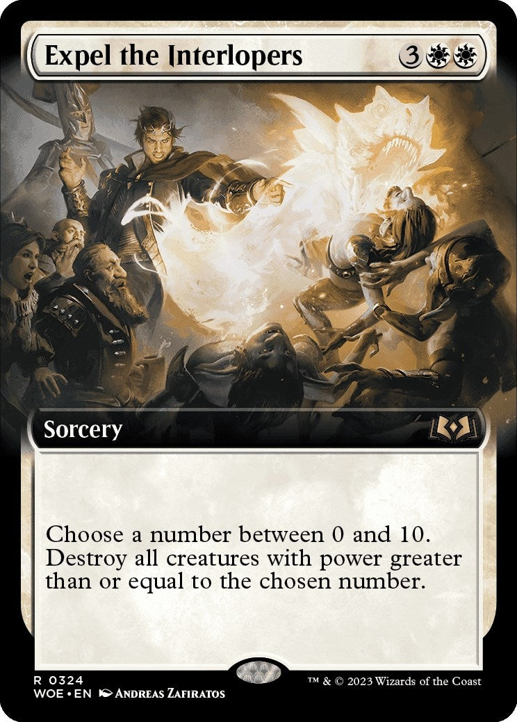 Image for Expel the Interlopers (Extended Art) (324) - Magic: The Gathering