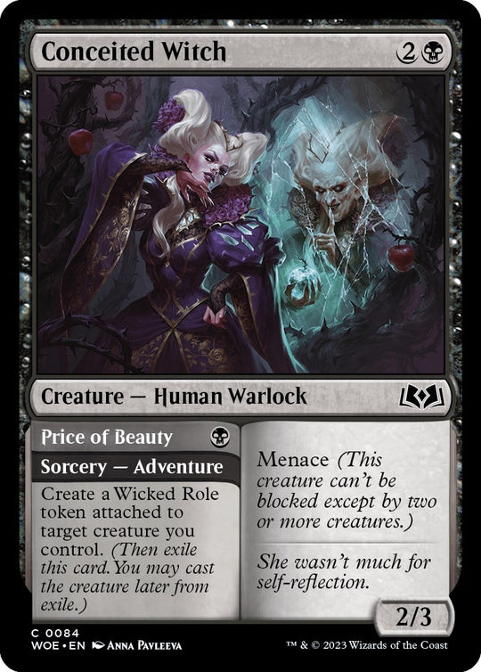 Image for Conceited Witch (84) - Magic: The Gathering