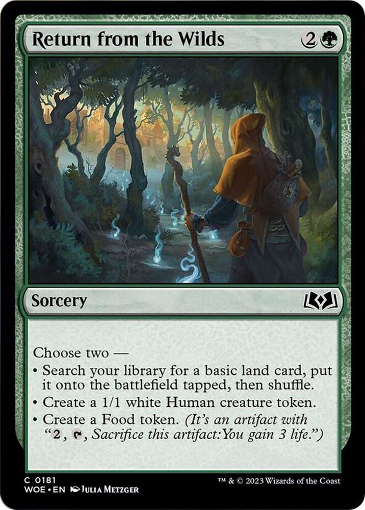 Image for Return from the Wilds (181) - Magic: The Gathering