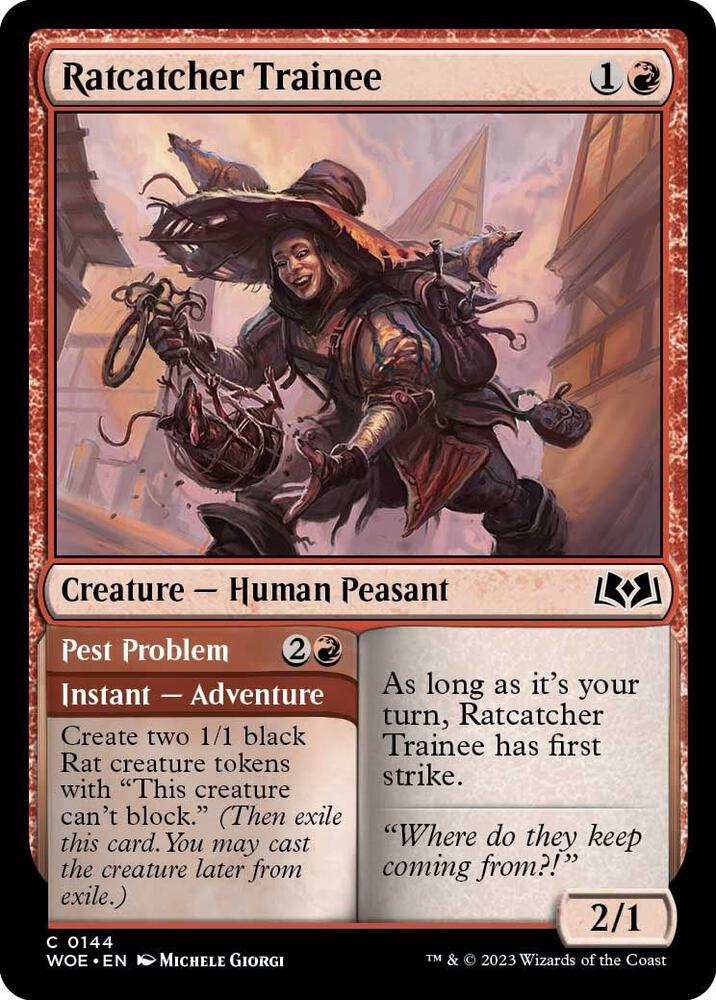 Image for Ratcatcher Trainee (144) - Magic: The Gathering