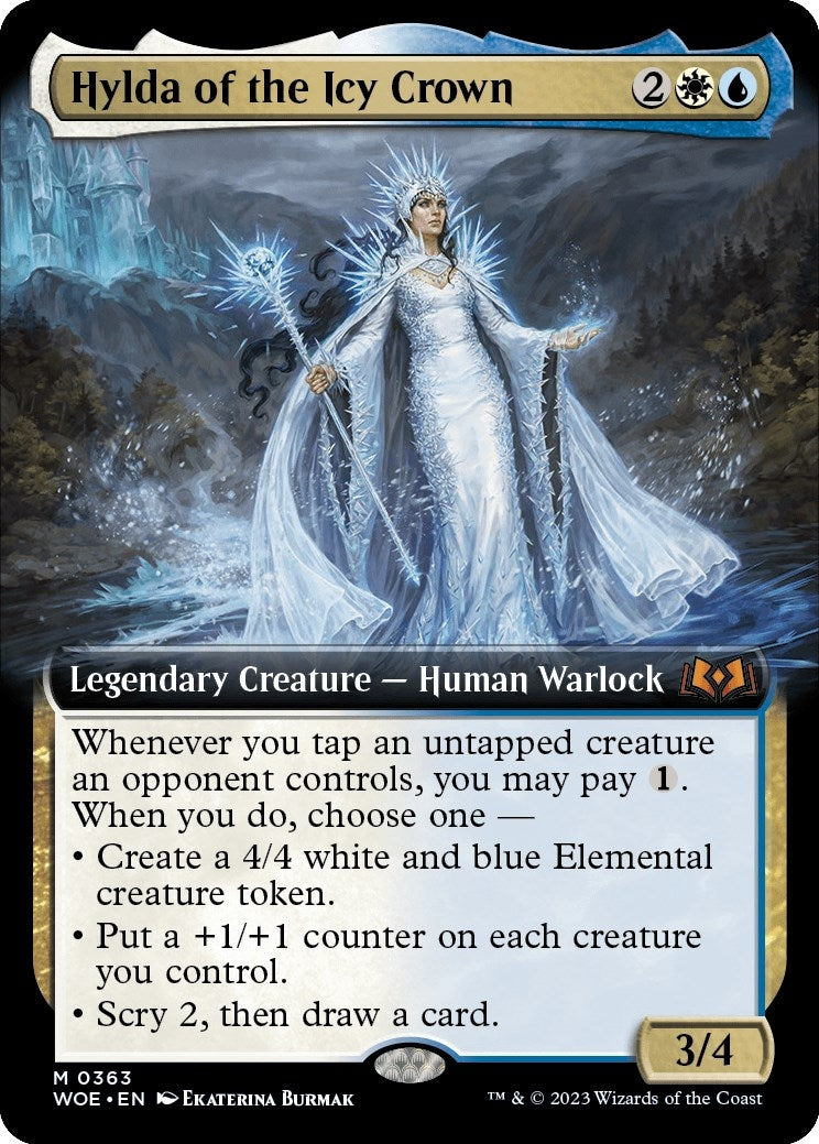 Image for Hylda of the Icy Crown (Extended Art) (363) - Magic: The Gathering