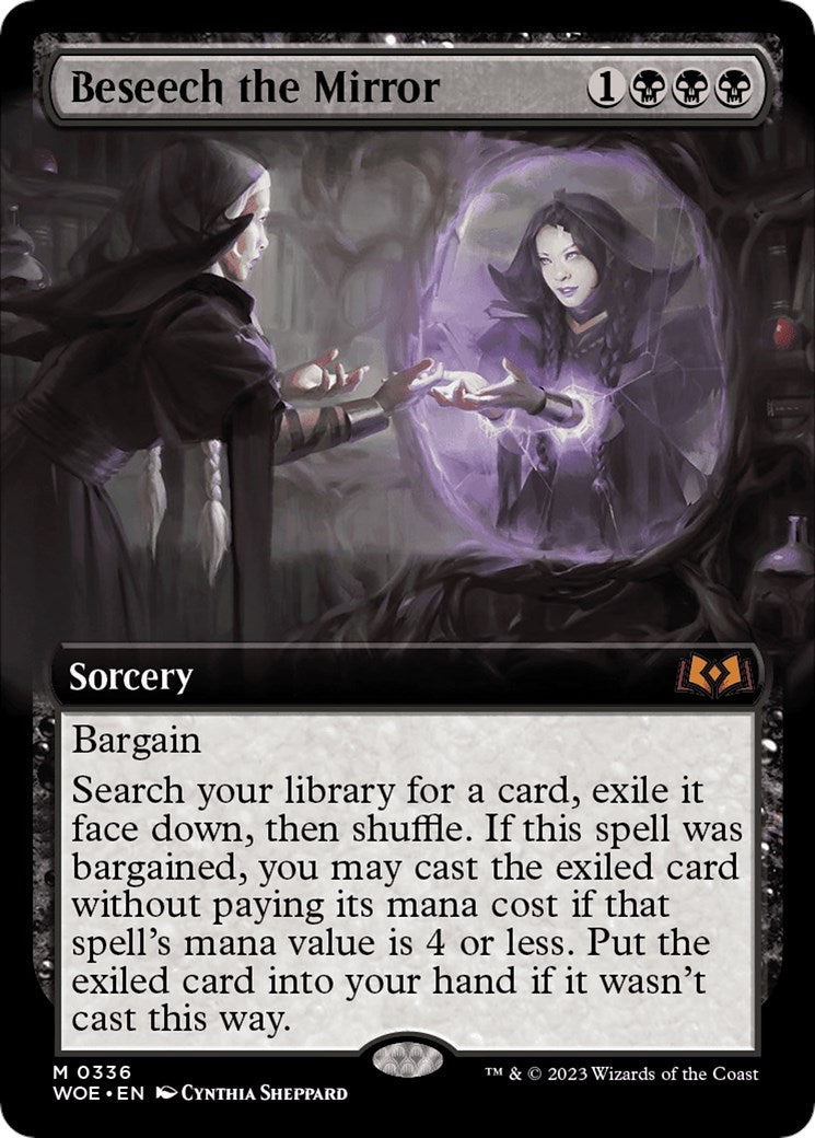 Image for Beseech the Mirror (Extended Art) (336) - Magic: The Gathering