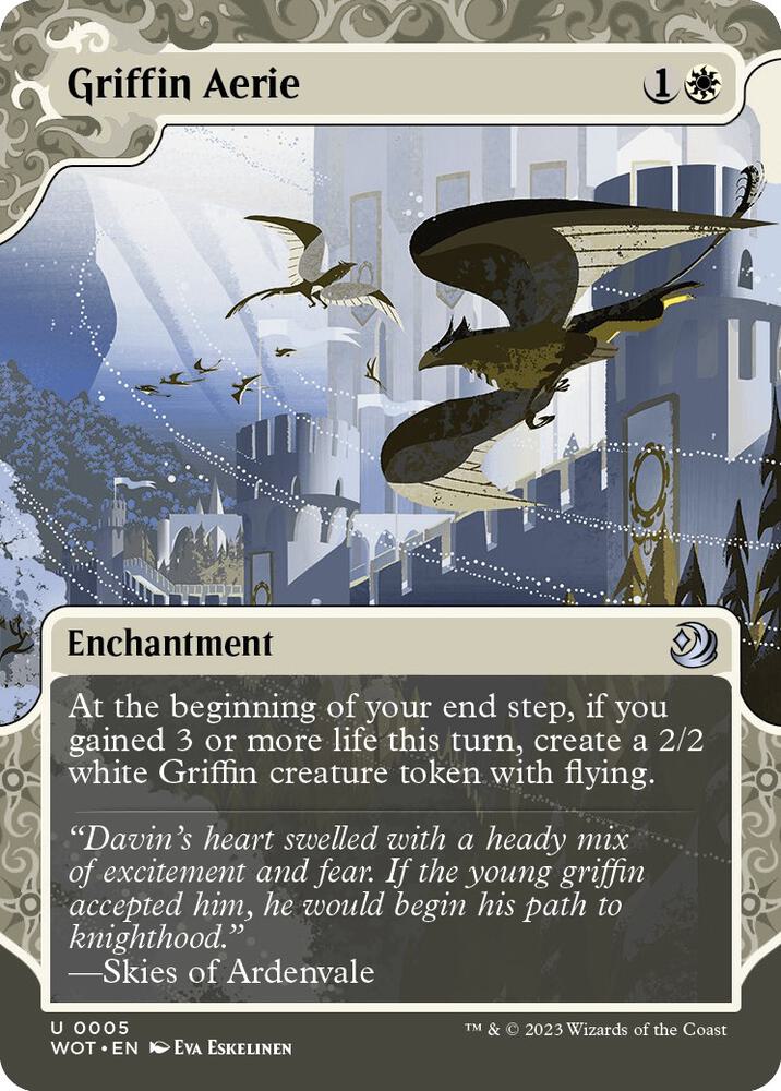 Image for Griffin Aerie (5) - Magic: The Gathering