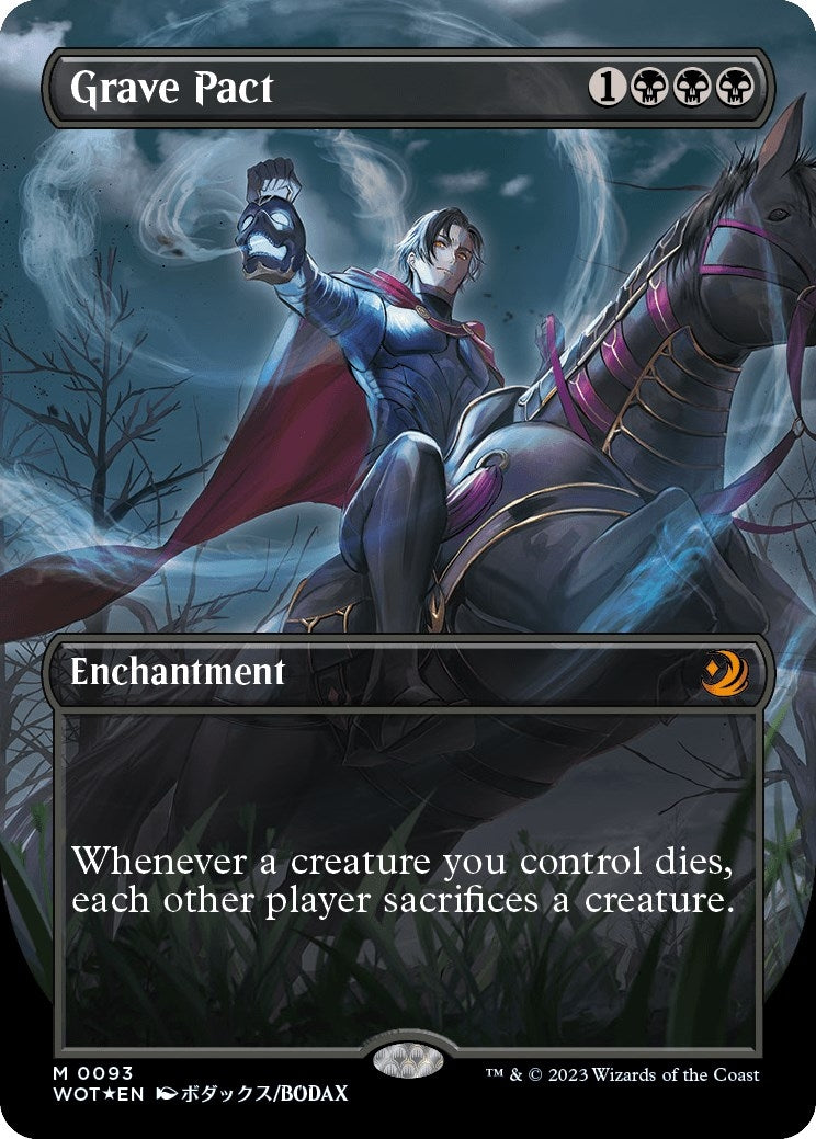 Image for Grave Pact (Anime Borderless) (Confetti Foil) (93) - Magic: The Gathering