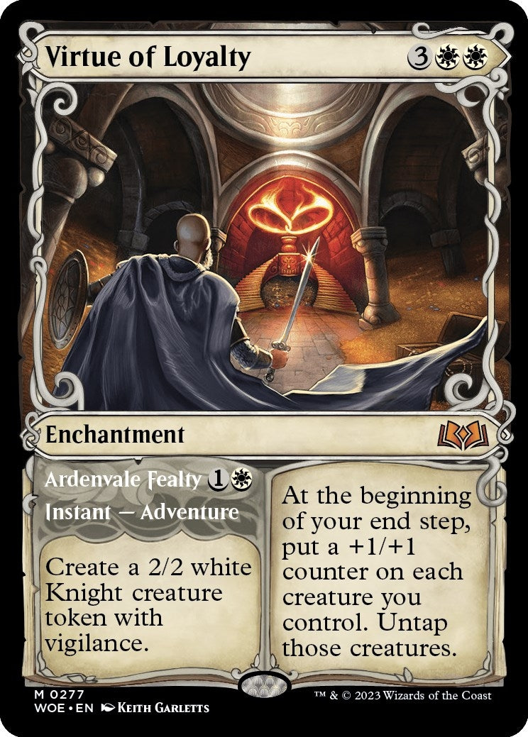 Image for Virtue of Loyalty (Showcase) (277) - Magic: The Gathering