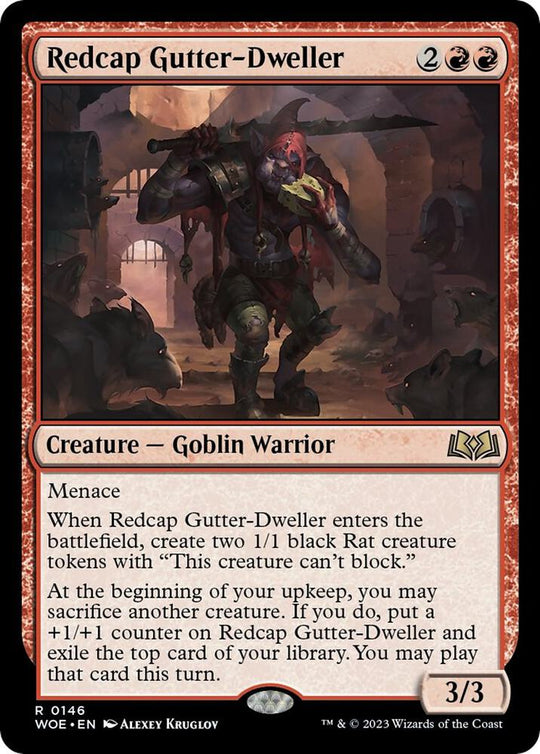 Image for Redcap Gutter-Dweller (146) - Magic: The Gathering