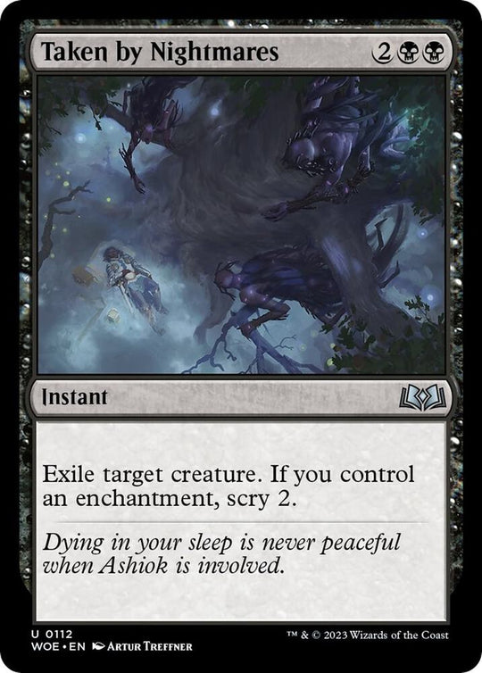 Image for Taken by Nightmares (112) - Magic: The Gathering