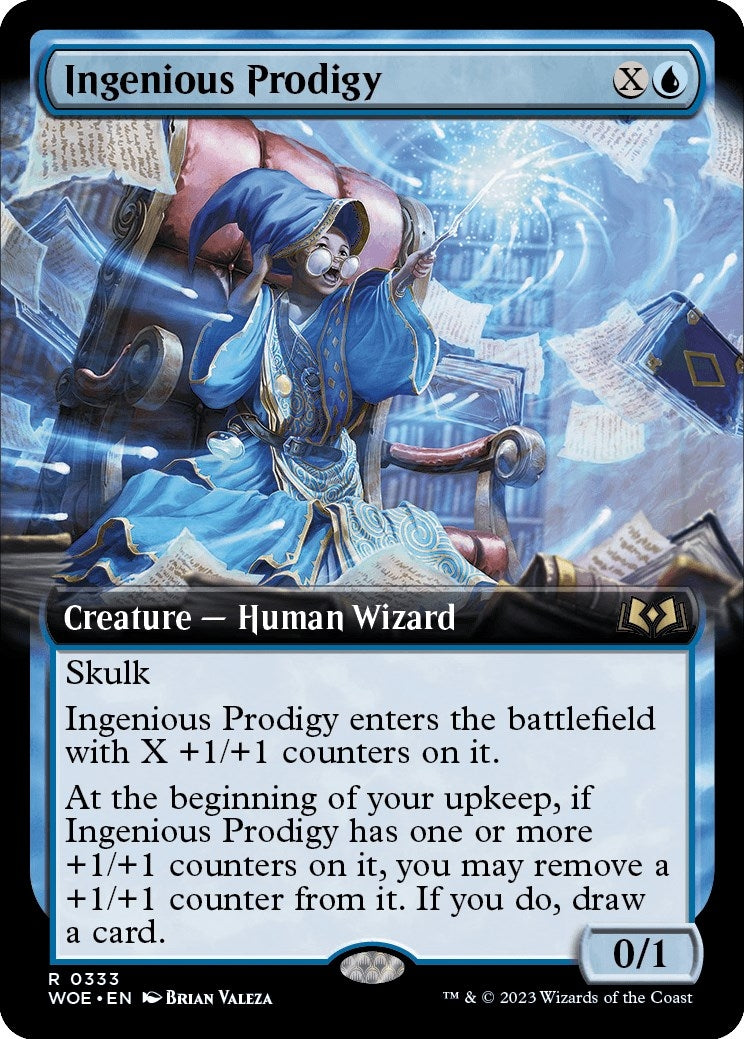 Image for Ingenious Prodigy (Extended Art) (333) - Magic: The Gathering