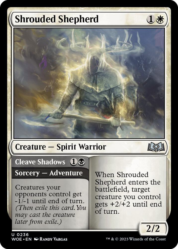 Image for Shrouded Shepherd (236) - Magic: The Gathering