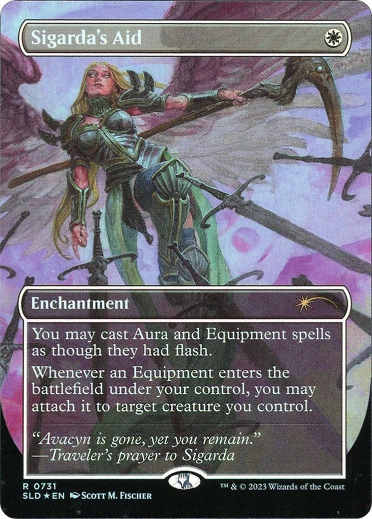 Image for Sigarda's Aid (731) (SLD) - Magic: The Gathering