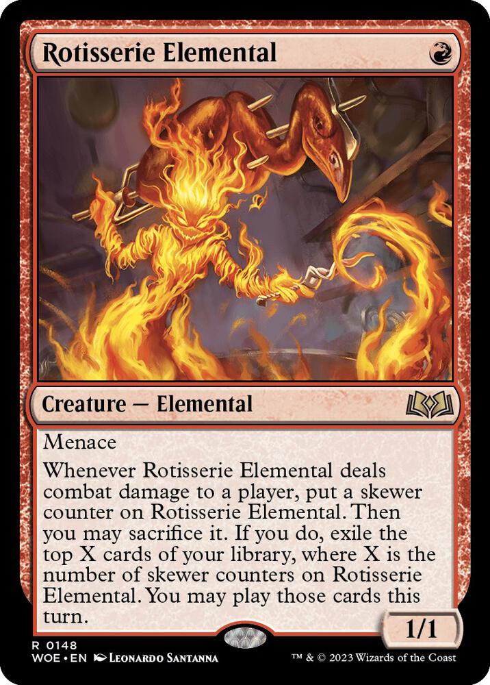 Image for Rotisserie Elemental (148) - Magic: The Gathering