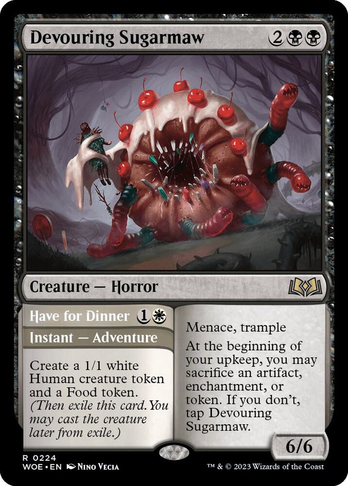 Image for Devouring Sugarmaw (224) - Magic: The Gathering