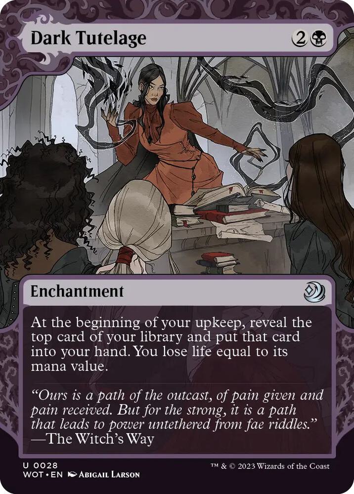 Image for Dark Tutelage (28) - Magic: The Gathering