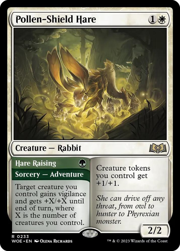 Image for Pollen-Shield Hare (233) - Magic: The Gathering