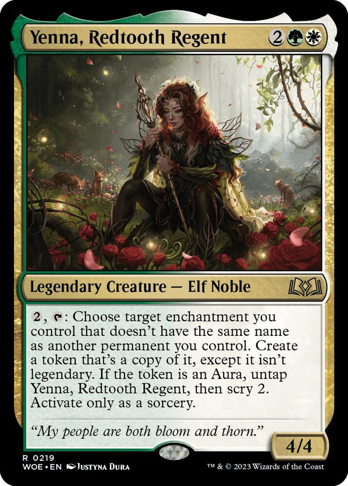 Image for Yenna, Redtooth Regent (219) - Magic: The Gathering