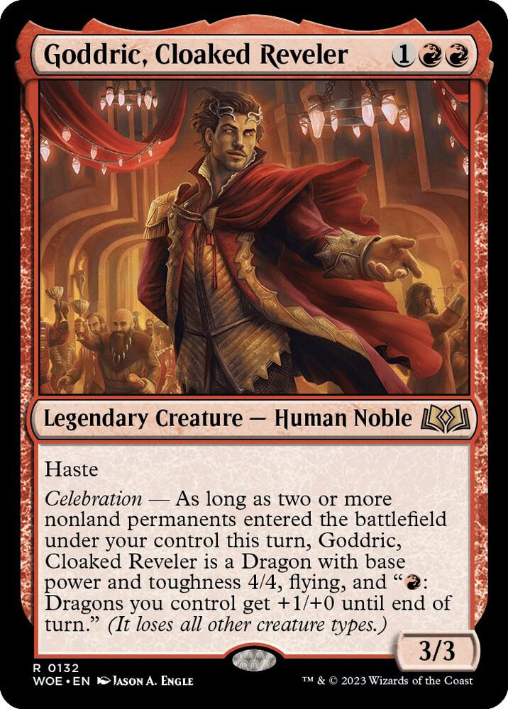 Image for Goddric, Cloaked Reveler (132) - Magic: The Gathering