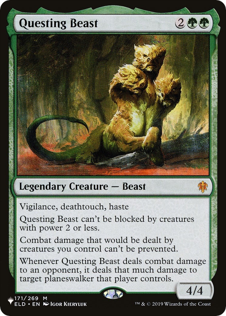 Image for Questing Beast (171/269) (LIST) - Magic: The Gathering