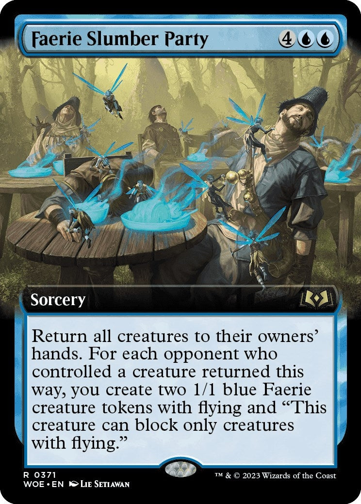 Image for Faerie Slumber Party (Extended Art) (371) - Magic: The Gathering