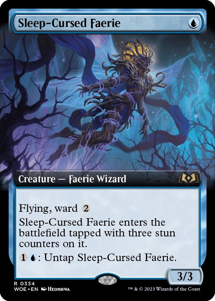 Image for Sleep-Cursed Faerie (Extended Art) (334) - Magic: The Gathering