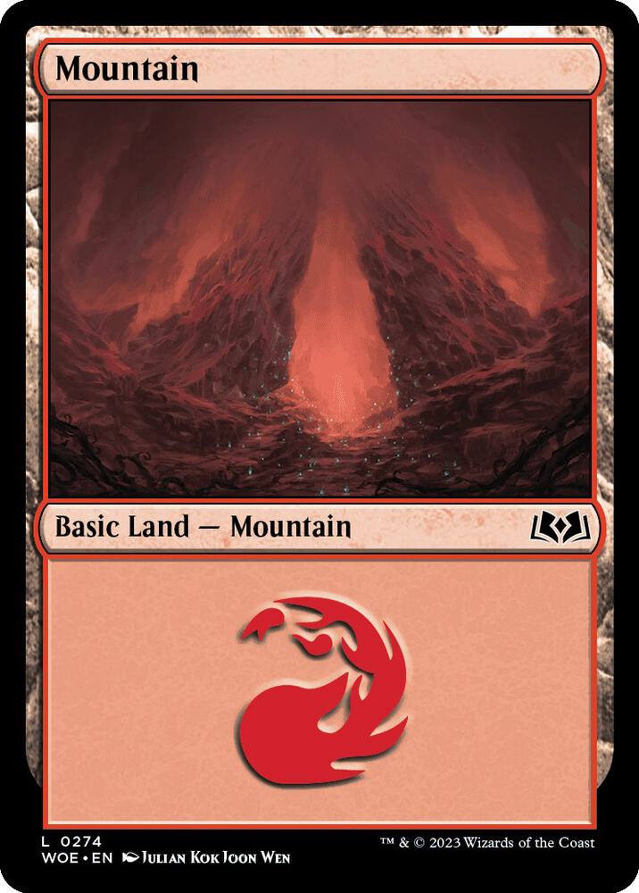 Image for Mountain (0274) (274) - Magic: The Gathering