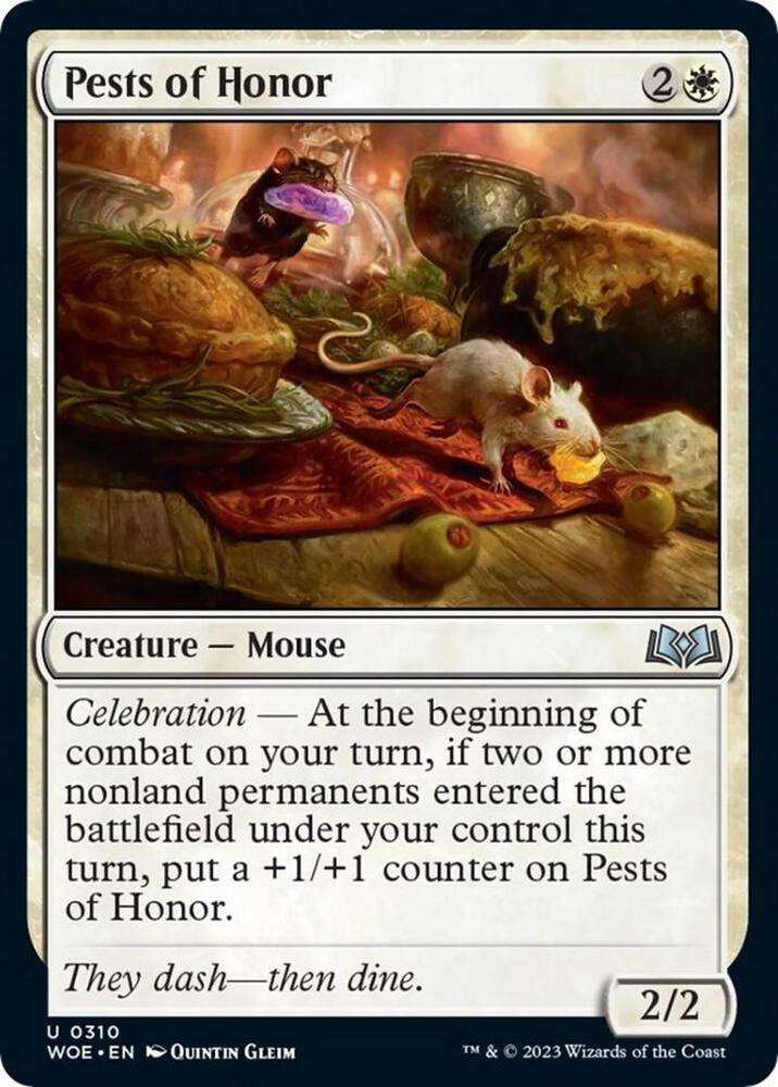 Image for Pests of Honor (310) - Magic: The Gathering