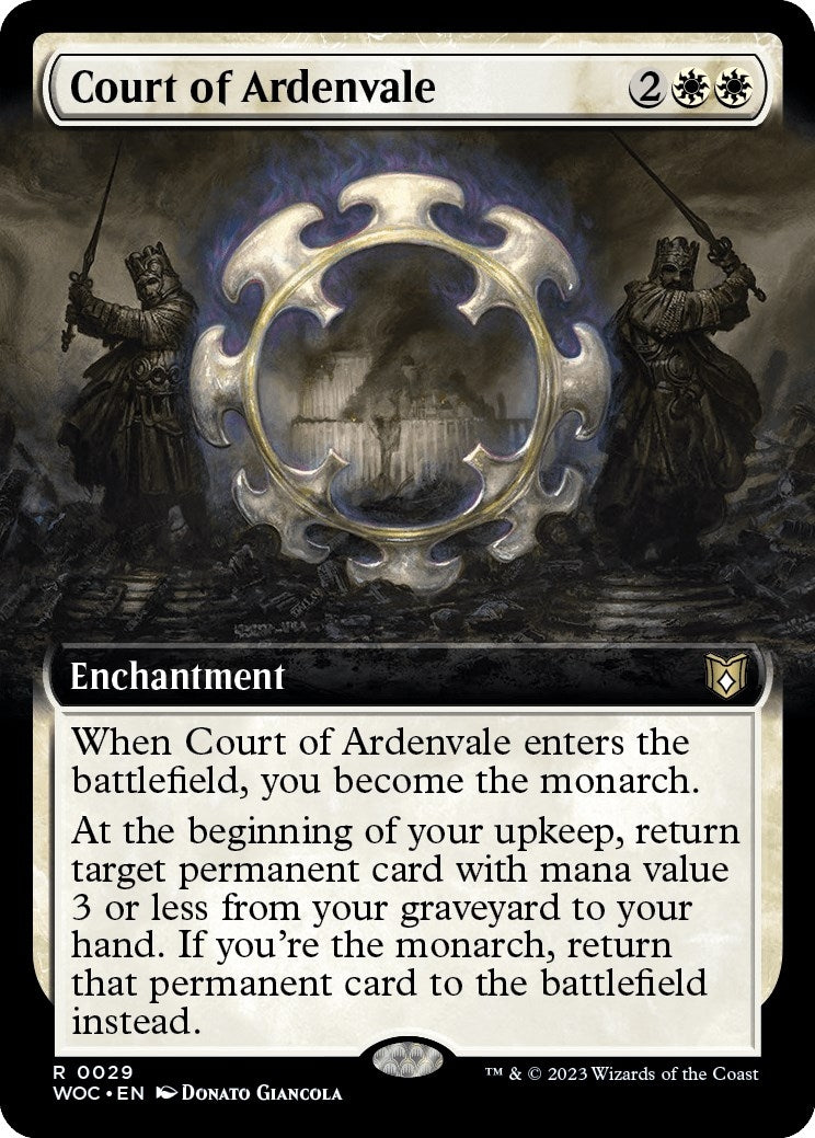 Image for Court of Ardenvale (Extended Art) (29) - Magic: The Gathering