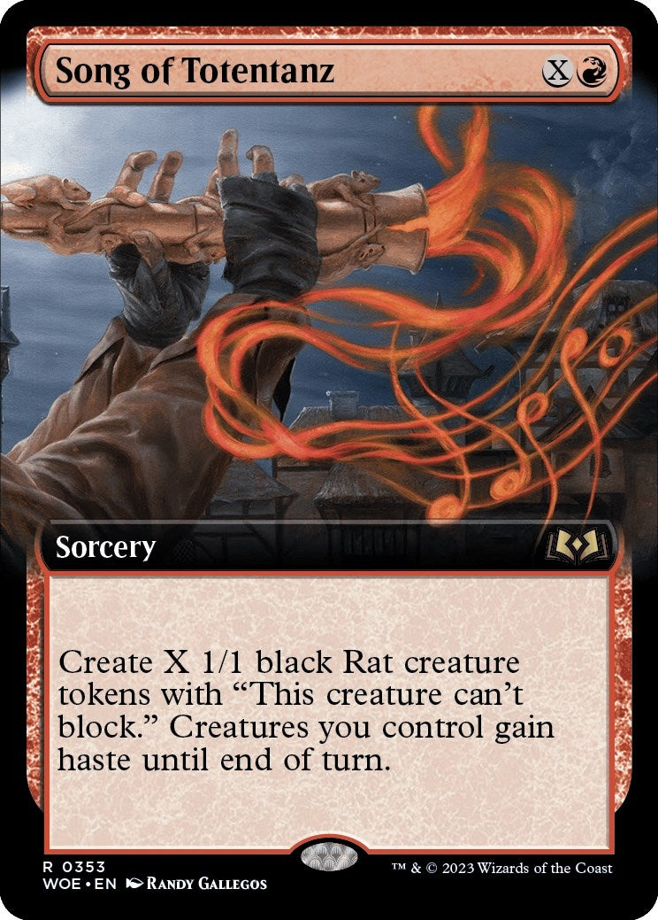 Image for Song of Totentanz (Extended Art) (353) - Magic: The Gathering