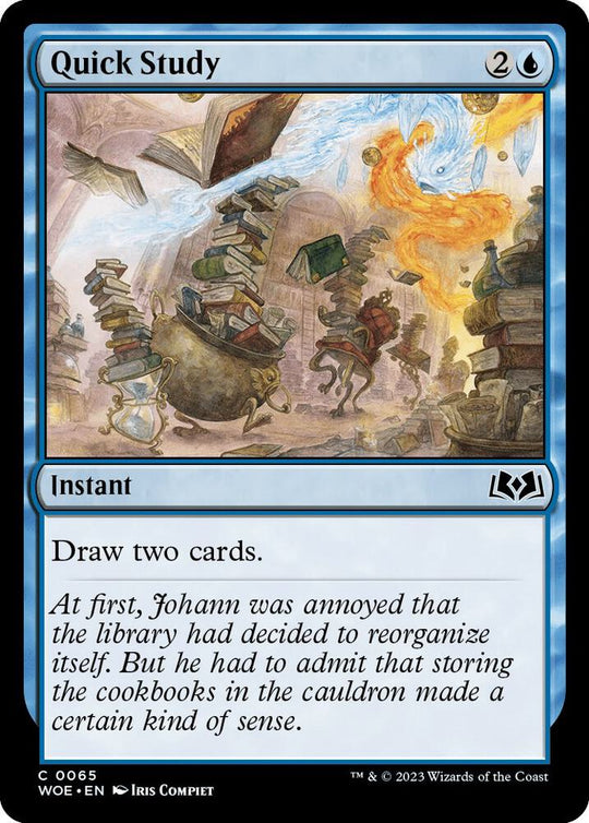 Image for Quick Study (65) - Magic: The Gathering