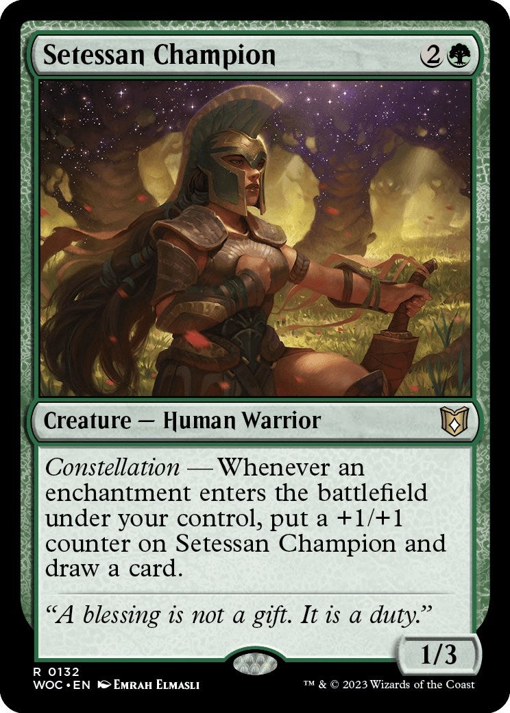 Image for Setessan Champion (132) - Magic: The Gathering
