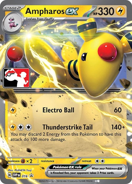 Image for Ampharos ex - 016 (016) - Pokemon